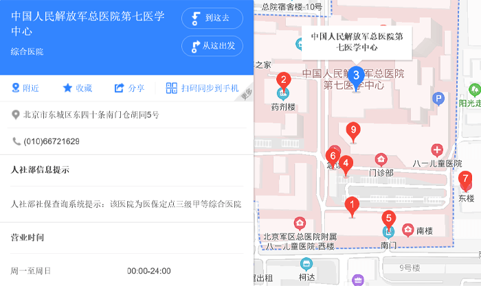 陸軍總醫(yī)院地址